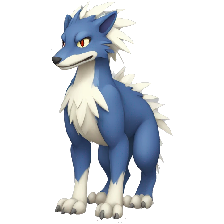 Lombax-Sergal-Quilava-Fakemon full body emoji