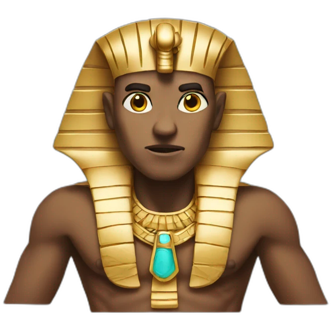 pharaoh shrug emoji