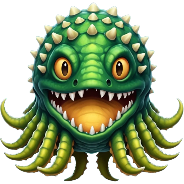 Aspidochelone monster emoji