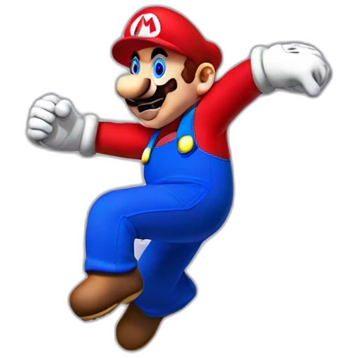 jumping mario emoji