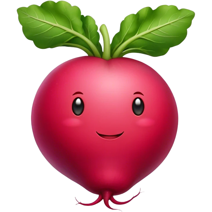 Radish emoji