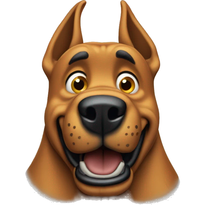 Scooby-doo shocked emoji