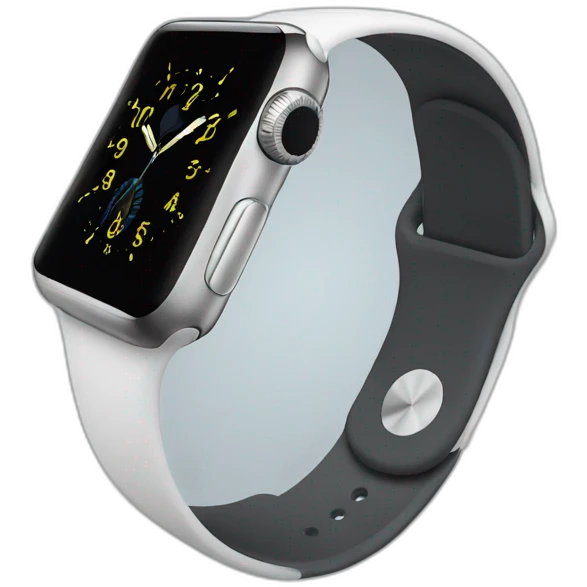 Montre Apple Watch emoji
