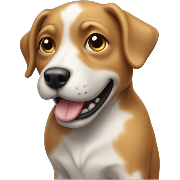 dog shaking head  emoji