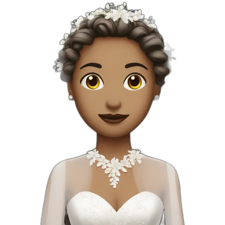 Sibilo man in wedding dress emoji