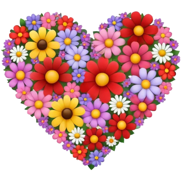 flower heart emoji