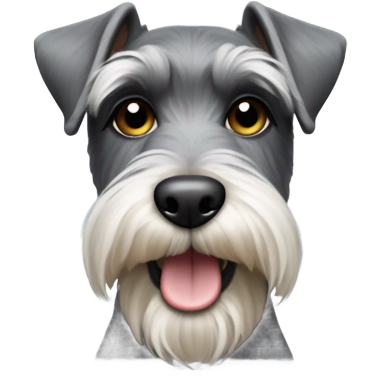 miniature schnauzer emoji