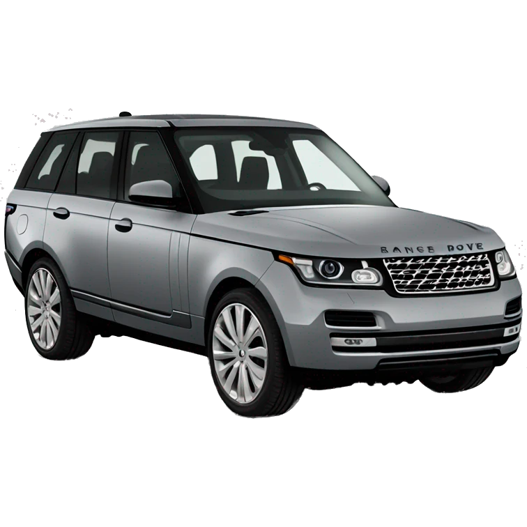 Range Rover in Grey emoji