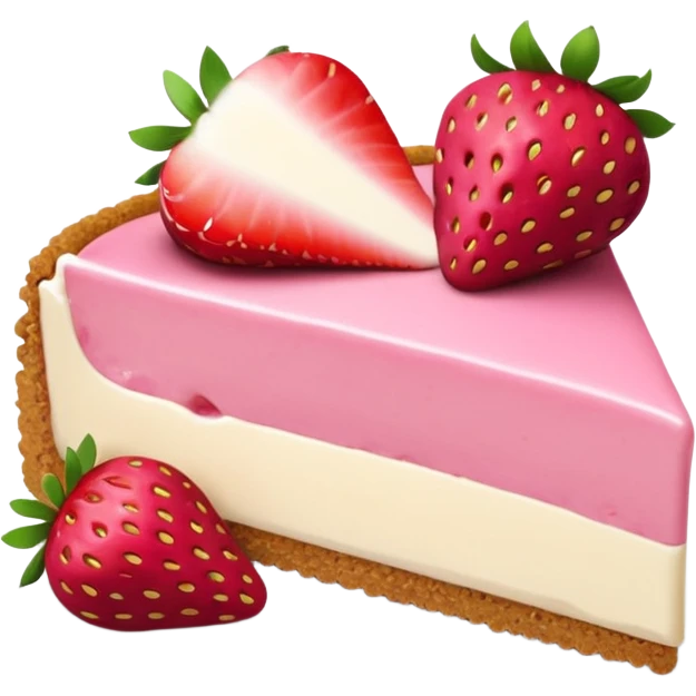 strawberry cheesecake emoji