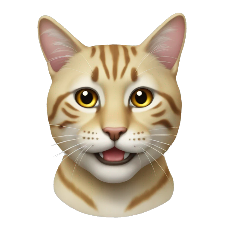 Радужный котик emoji