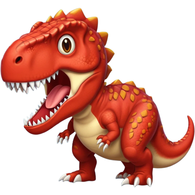 red t-rex emoji