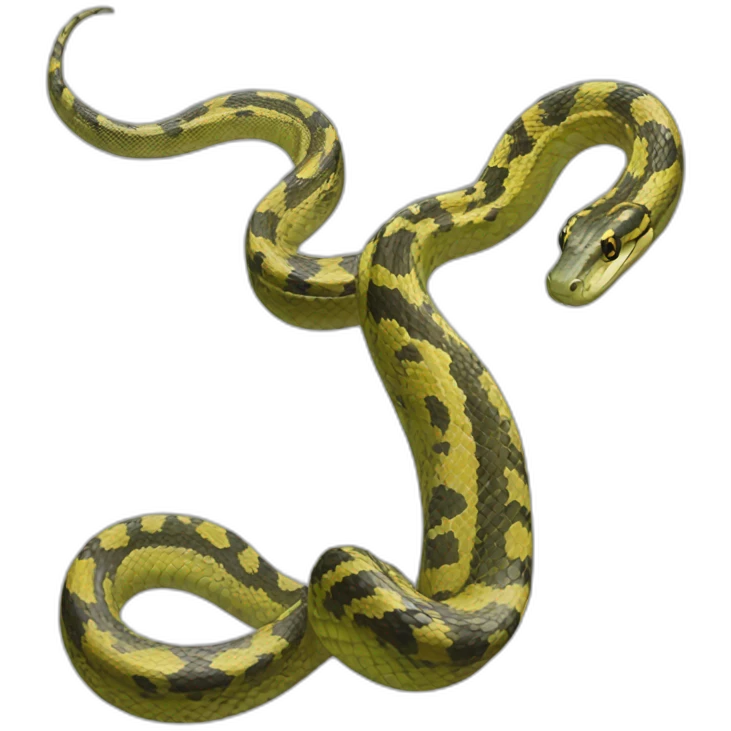 python snake emoji