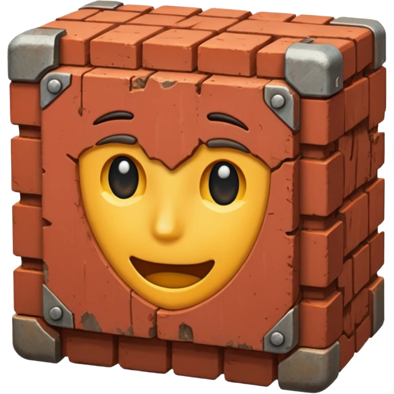 red brick emoji