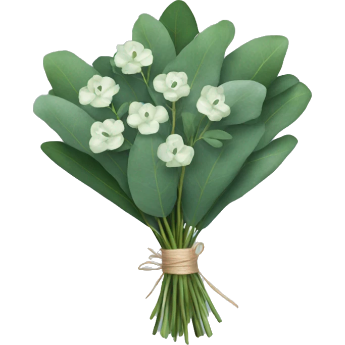 Bouquet of eucalyptus  emoji