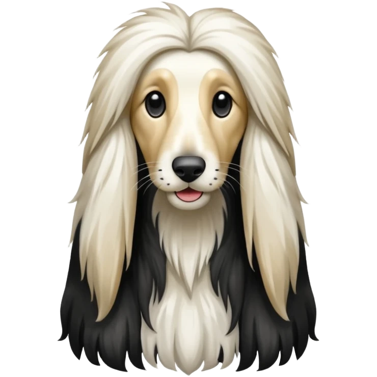 perro afgano emoji