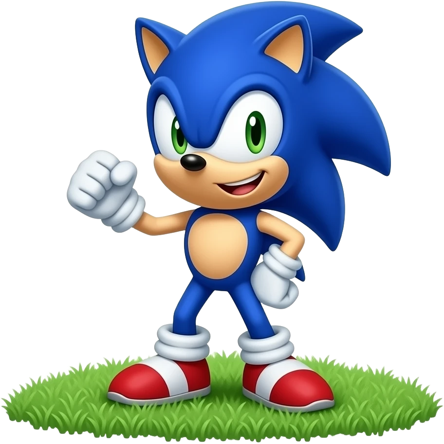 Make sonic the hedgehog pls emoji