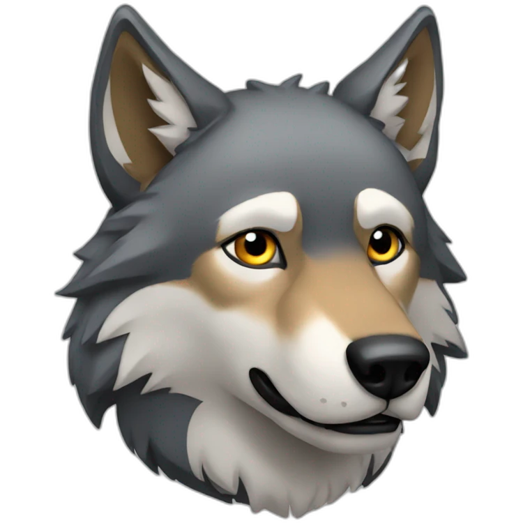wolf emoji