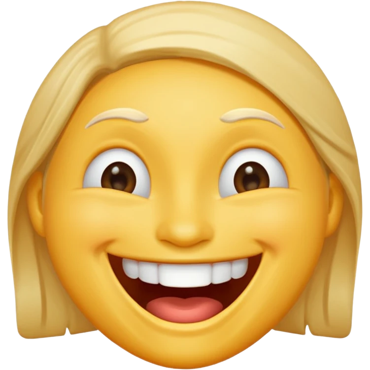 Laughing face  emoji