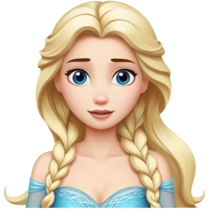 Elsa Disney  emoji