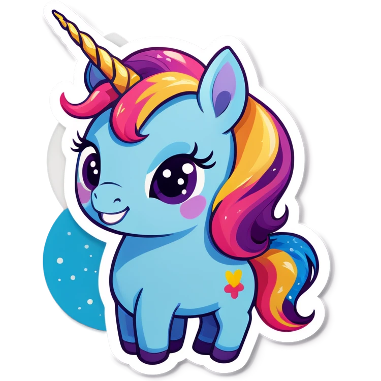 Unicornio lindo  emoji