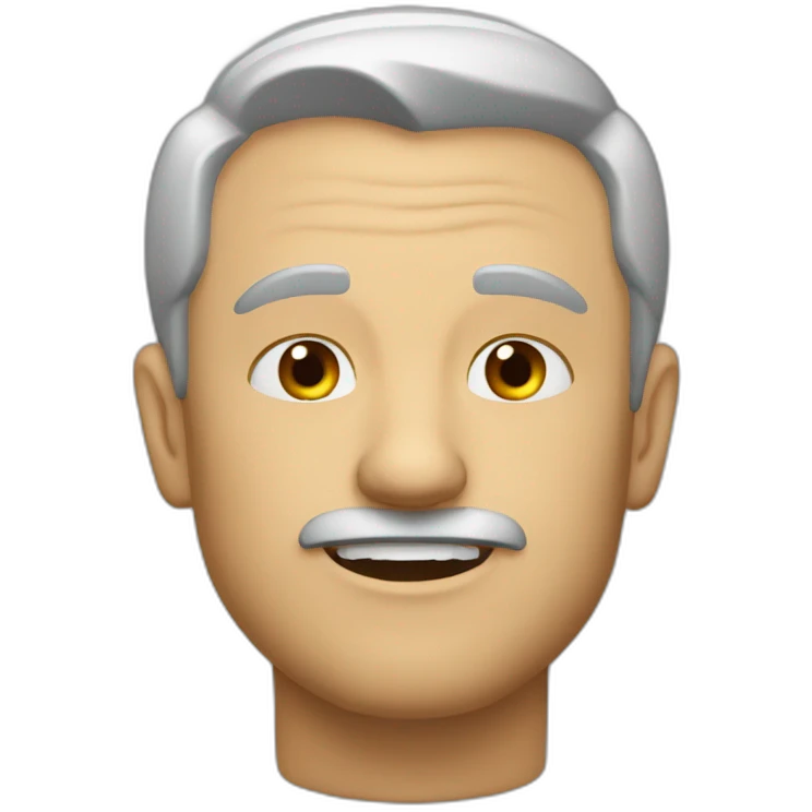 denis brogniart mughshot emoji