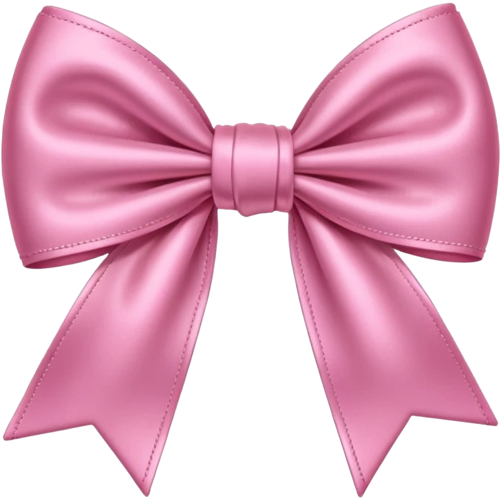Bow pink emoji