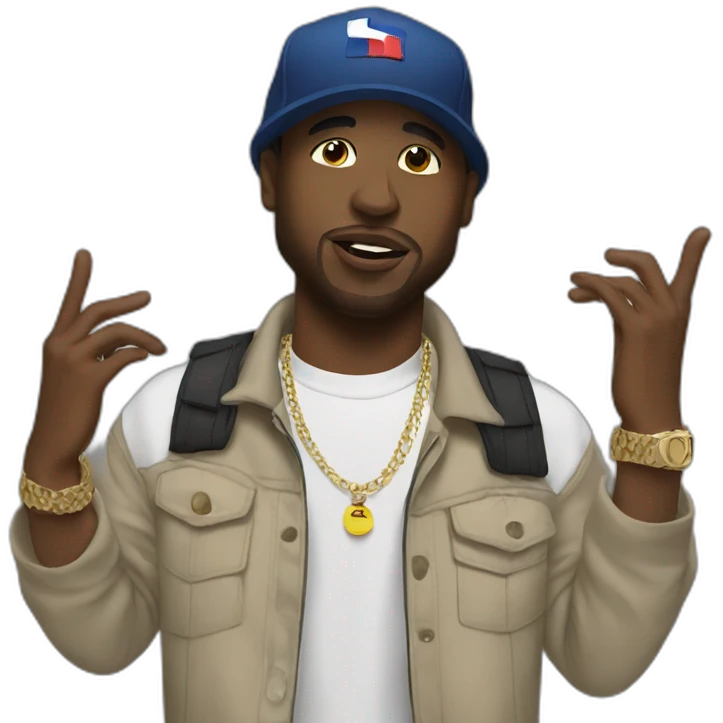 French rapper famous emoji