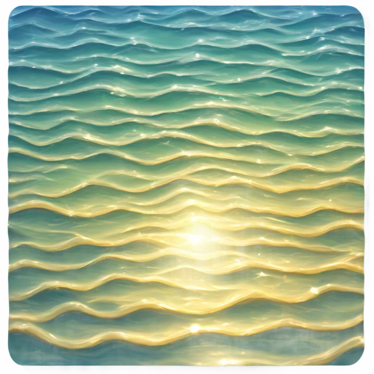 sparkling sea surface level emoji