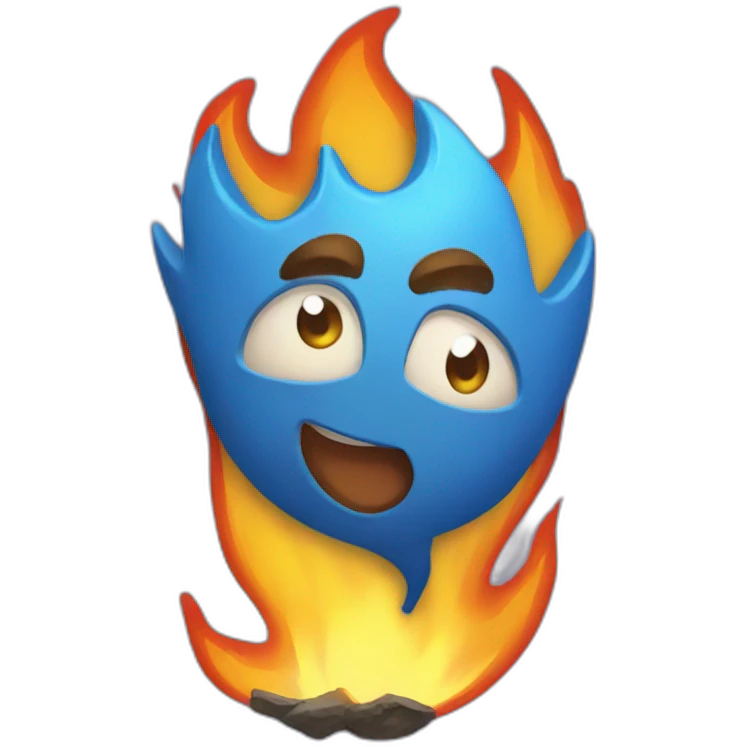 super flame emoji