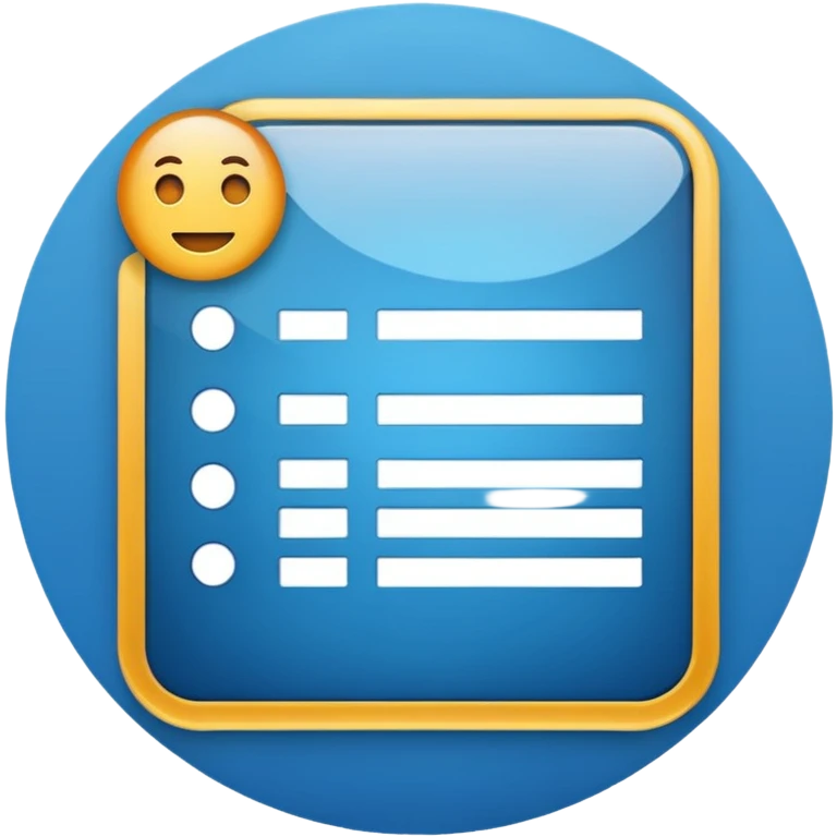 resume icon, simple, clear emoji
