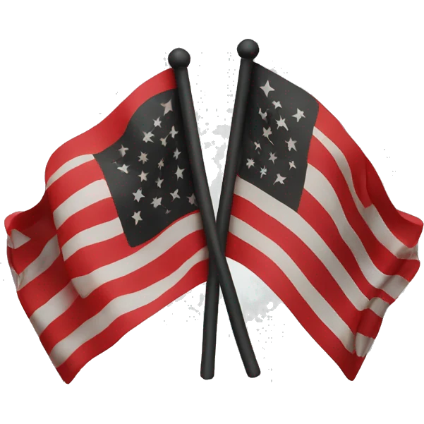 A flag with upper color red, the lower one black emoji