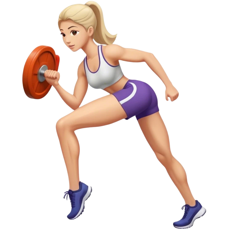 hamstring muscles female emoji