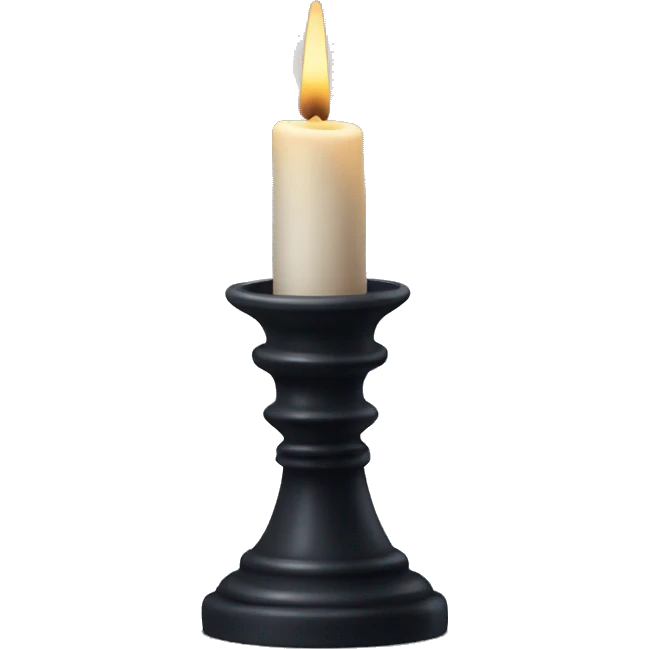 DARK candlestick emoji