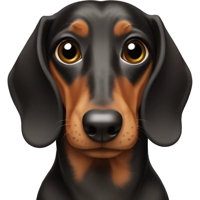 Coquette Dachshund  emoji