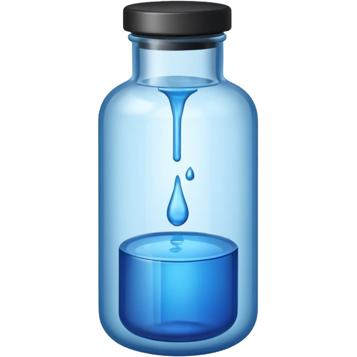 blue vial emoji