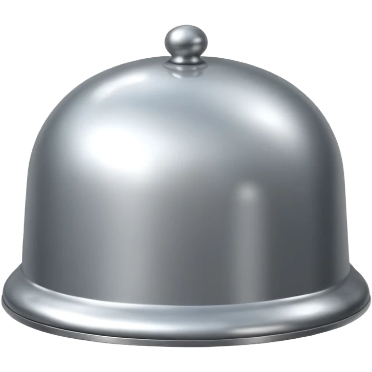 silver cloche  emoji