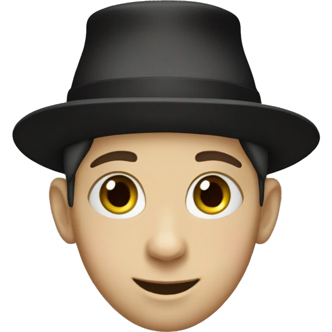 Little Hasidic Jewish boy  emoji