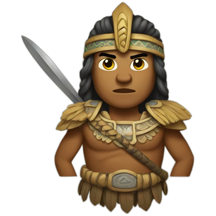 Polynesian Warrior emoji
