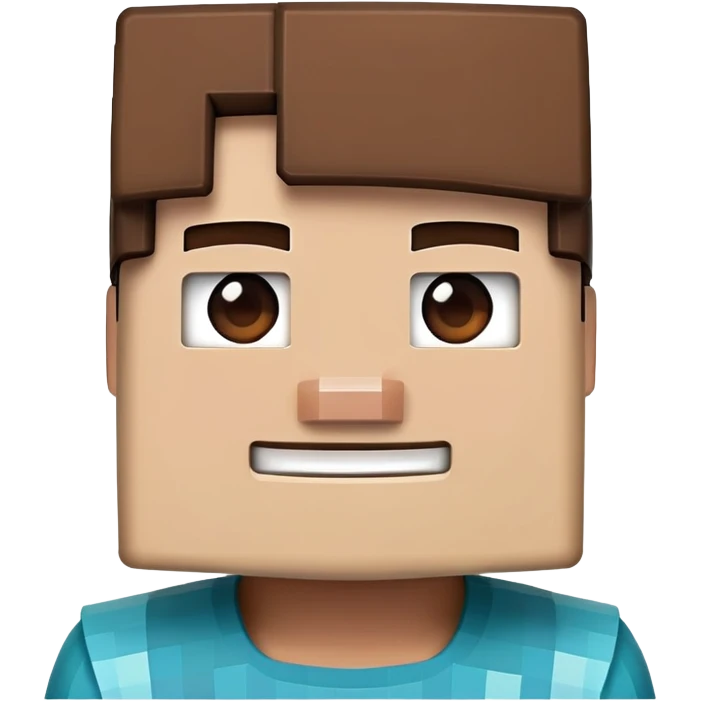 Minecraft character emoji