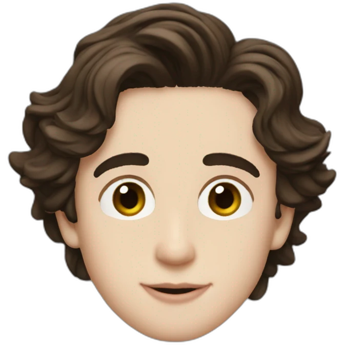 Timothe chalamet emoji