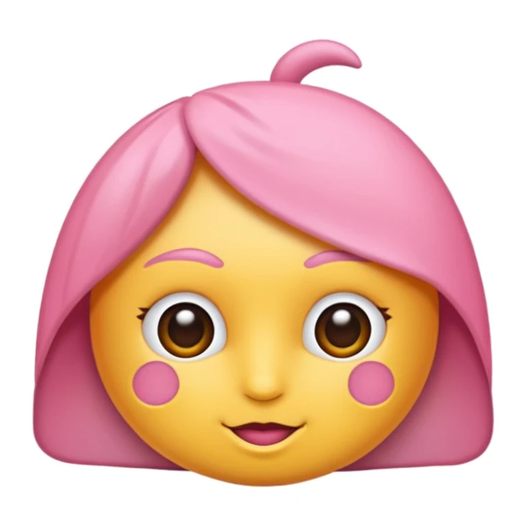 Pembe çiçek  emoji