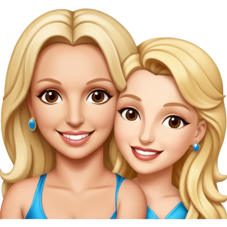 Britney speaes con madonna emoji