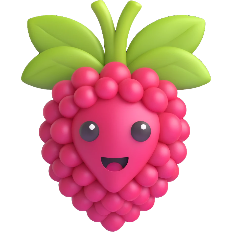 raspberry emoji