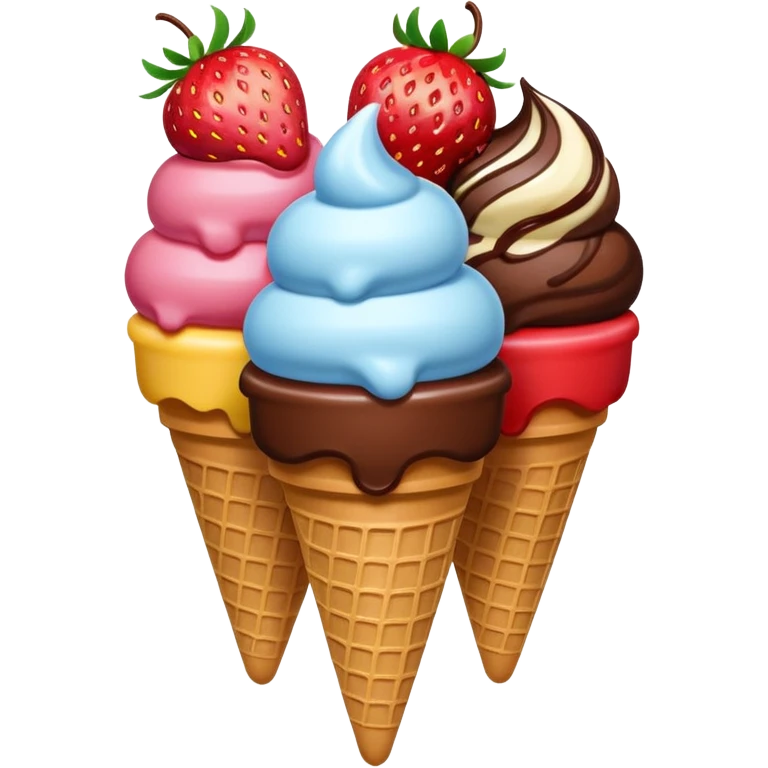 ice creams scopes emoji