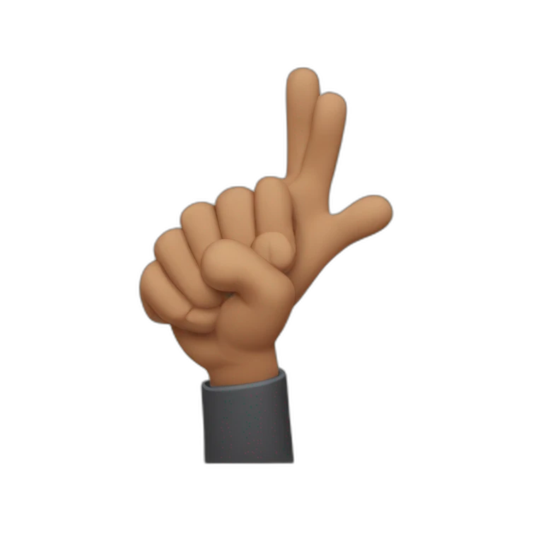 Nipliman con la mano cerrada y su pulgar arriba emoji