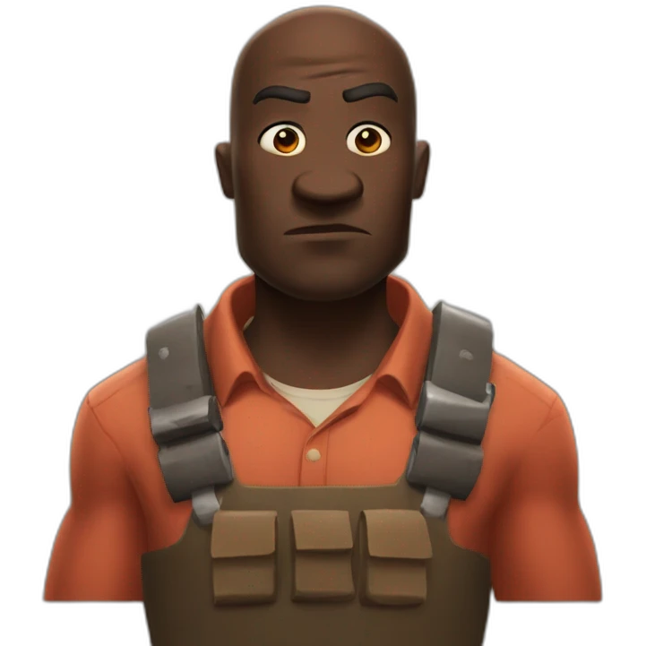 Heavy from team Fortress 2 emoji