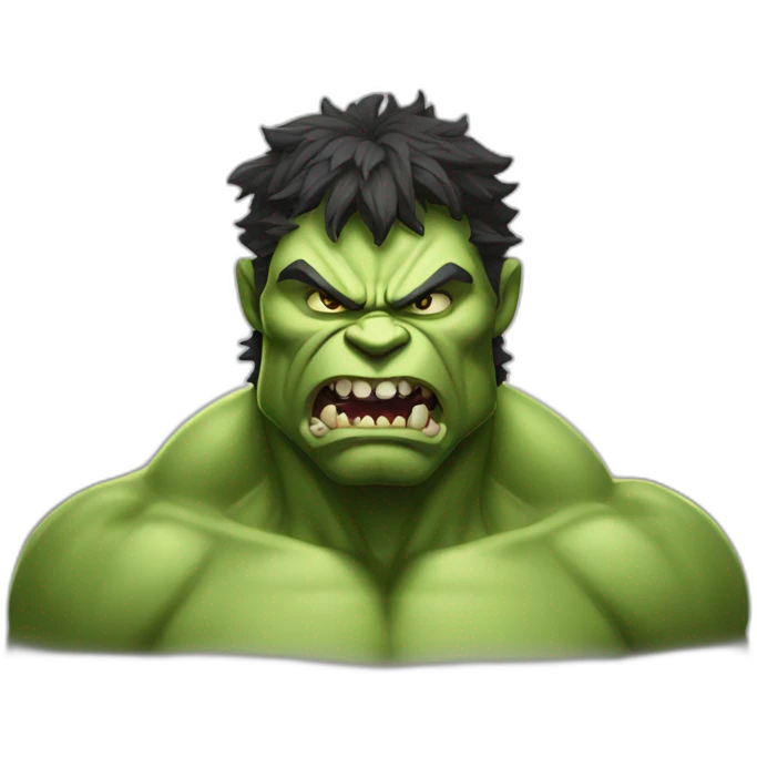 Hulk-werewolf emoji