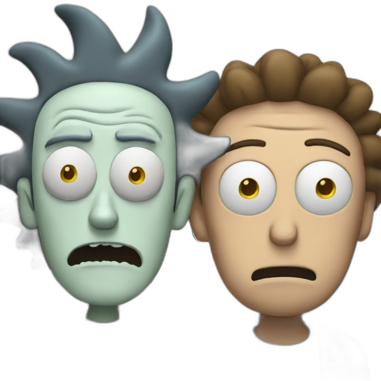 Rick and morty emoji