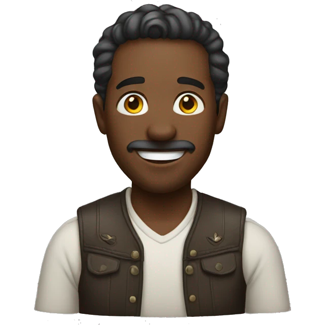 a grateful man emoji