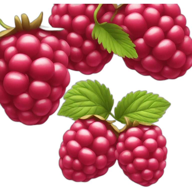 Raspberry emoji